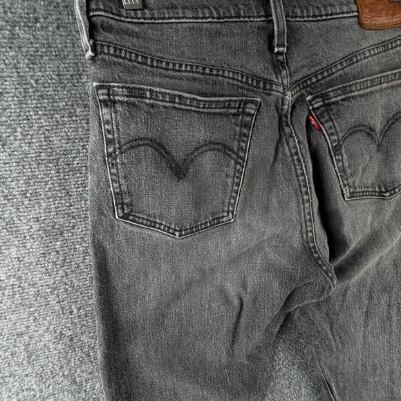 Levi’s 501s Student Women Jeans Charcoal Wash Button Fly Classic ACTL 26X31 - Picture 10 of 15